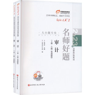 【官方正版】东奥题库CPA2026年审计轻二轻2 名师好题同步练习题轻松过关二 可搭历年真题试卷教材审计学轻一1轻三3轻松过关一