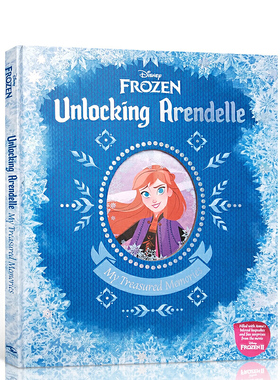 冰雪奇缘2 打开阿伦德尔 Disney Frozen: Unlocking Arendelle: My Treasured Memories 进口书英文原版外版书 经典小说读物 青少