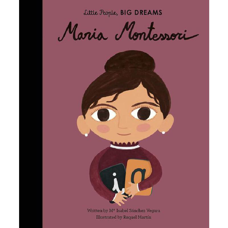 小女孩，大梦想：玛利亚·蒙台梭利 Maria Montessori 进口书英文原版外版书 经典小说读物 青少年小学生课外阅读书籍 新华书店旗