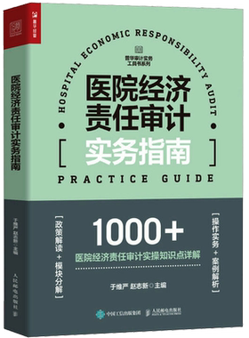 2023新书 医院经济责任审计实务指南 普华审计实务工具书系列 解读新规定聚焦全流程 政策解读模块分解操作实务案例解析医疗结构