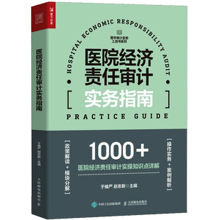 2023新书 医院经济责任审计实务指南 普华审计实务工具书系列 解读新规定聚焦全流程 政策解读模块分解操作实务案例解析医疗结构
