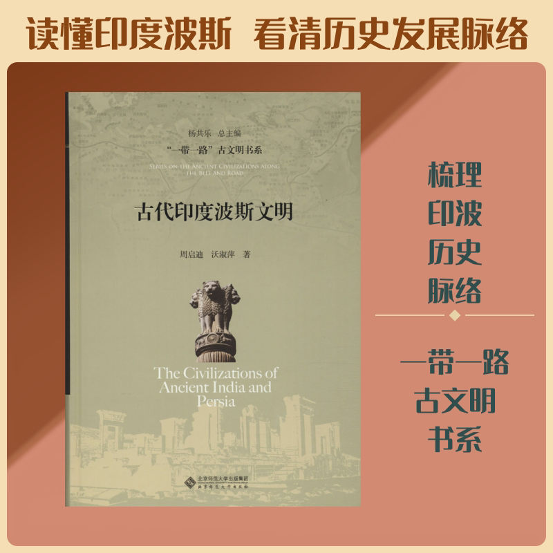 古代印度波斯文明 历史知识普及读物 周启迪,沃淑萍 著 北京师范大学出版社 新华书店官网正版图书籍