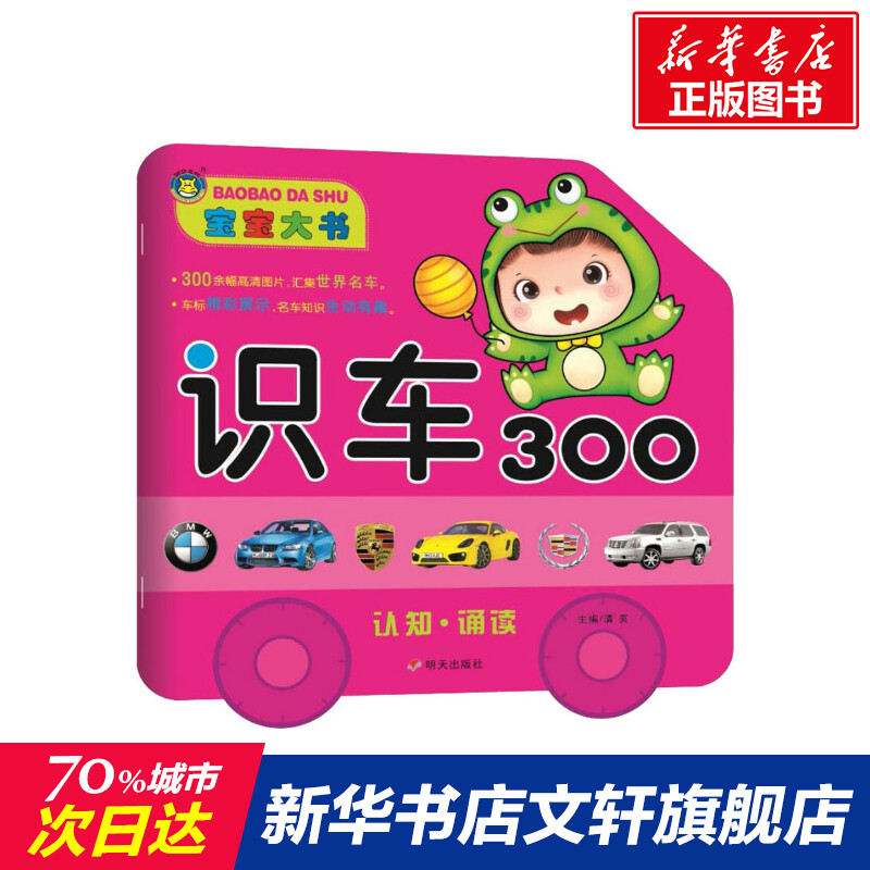 正版 宝宝大书 识车300 拼音拼读训练幼小衔接一日一练 搭配四五快读小熊很忙儿童579d立体书洞洞早教书籍绘本启蒙认知卡