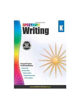 【新华文轩】Spectrum Writing, Grade K Spectrum(Compiled by) 正版书籍 新华书店旗舰店文轩官网 FOREIGN PUBLISHER