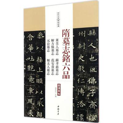 隋墓志铭六品:董美人墓志苏孝慈墓志解方保墓志范安贵墓志元公墓志姬夫人墓志 陈钝之 主编 正版书籍 新华书店旗舰店文轩官网