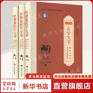 吐鲁番医学文书辑校注译与交流互鉴研究（上卷、中卷、下卷） 王兴伊,石舒尹 著 正版书籍 新华书店旗舰店文轩官网