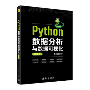【新华文轩】Python数据分析与数据可视化 微课版 董付国 正版书籍 新华书店旗舰店文轩官网 清华大学出版社