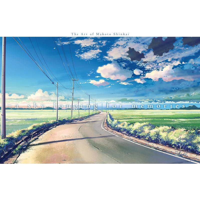 新海诚动漫艺术 A Sky Longing for Memories: The Art of Makoto Shinkai 进口书原版英文畅销书 新华书店正版