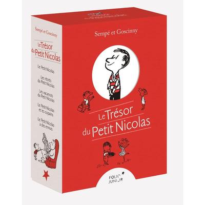 小淘气尼古拉 套装 Le Trésor du Petit Nicolas: Coffret collector 5 volumes 法语版 新华正版 原版书进口法文书励志法文小说