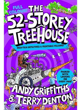 【新华文轩】THE 52-STOREY TREEHOUSE: COLOUR EDITION Andy Griffiths 正版书籍 新华书店旗舰店文轩官网 FOREIGN PUBLISHER