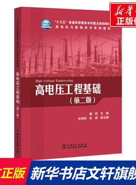 【新华文轩】高电压工程基础(第2版) 唐炬 主编 关伟民 张博 副主编 正版书籍 新华书店旗舰店文轩官网 中国电力出版社