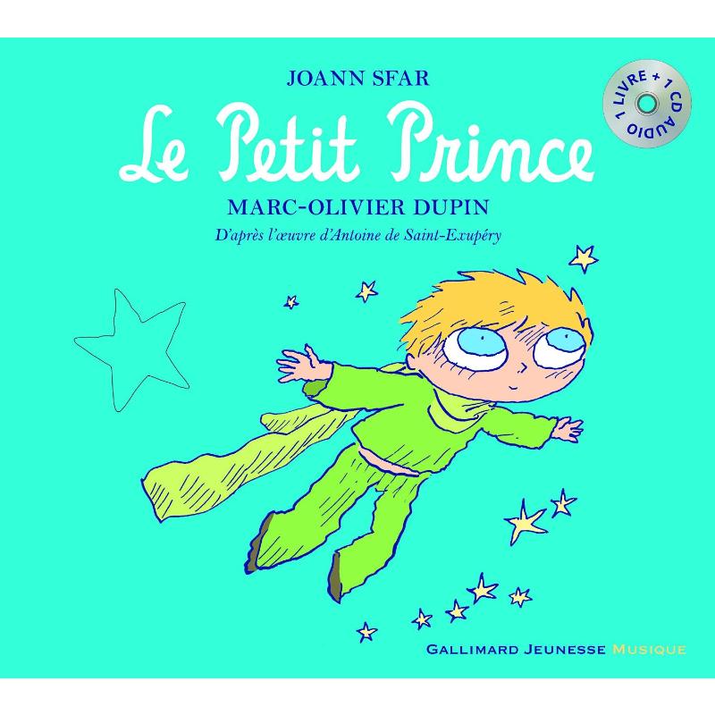 小王子+CD Le Petit Prince 法语版 新华正版 原版书进口法文书励志法文小说法语启蒙拓展推荐阅读故事小说