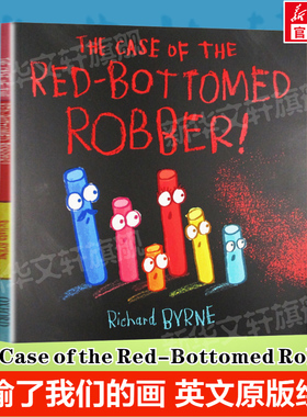 【新华文轩】THE CASE OF THE RED-BOTTOMED ROBBER 谁偷了我们的画 英文版绘本 儿童英语启蒙读物亲子阅读正版书籍牛津大学出版社