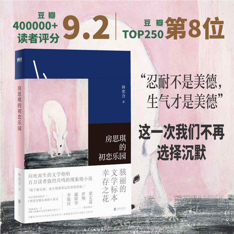 官方正版 房思琪的初恋乐园2024新版豆瓣9.2高分 罗翔/李银