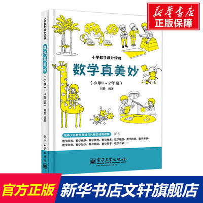正版书籍小学数学课外读物数学真美妙小学一1-2二年级培养少儿数学思维与兴趣的经典读物快乐体验数学魅力自觉增强二年级数学