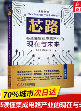 芯路 一书读懂集成电路产业的现在与未来 冯锦锋,郭启航 电子电路半导体 IC 芯片 集成电路产业发展 机械工业出版社 正版书籍