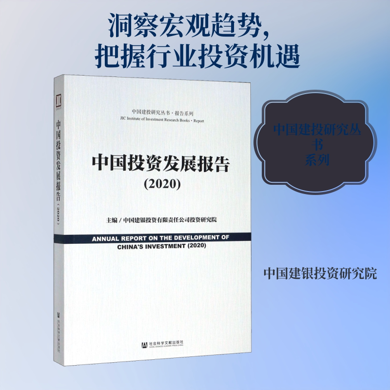 中国投资发展报告(2020) 社会科学文献出版社 正版书籍 新华书店旗舰店文轩官网