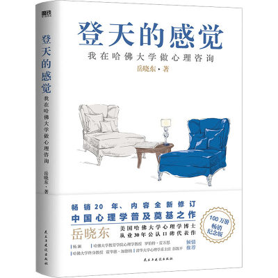 登天的感觉 我在哈佛大学做心理咨询 岳晓东 心理学入门基础书籍 心理咨询 社会心理学 心理问题自助 心理成长 正版 磨铁出版社