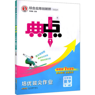 【新华文轩】2025春典中点初中数学 七年级下册人教版 初一课本同步练习册题库真题复习资料七下同步教辅资料工具书