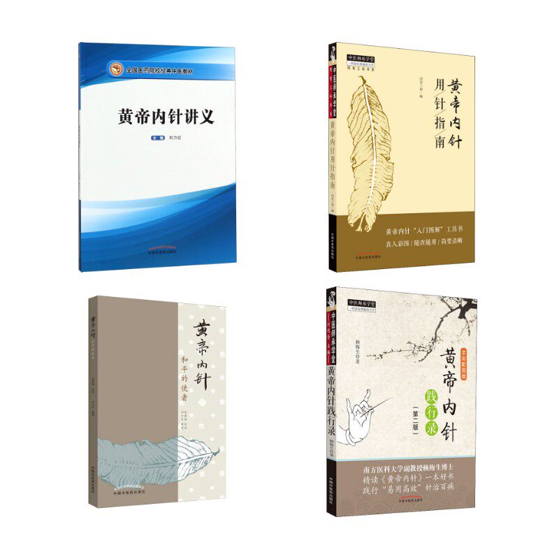 4册 黄帝内针+黄帝内针讲义+践行录+使用指南 杨真海 传讲;刘力红 整理 正版书籍 新华书店旗舰店文轩官网 中国中医药出版社