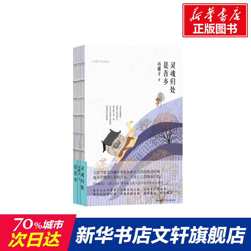 灵魂归处是吾乡 冯骥才 著 名家经典散文集随笔书籍网易云热评书籍 陕西师范大学出版社 新华书店旗舰店文轩官网