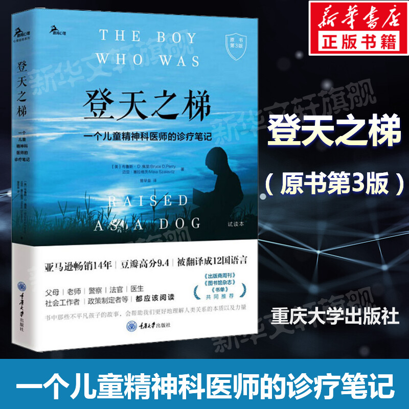 登天之梯 一个儿童精神科医师的诊疗笔记 原书第3版 布鲁斯&middot;D.佩里 迈亚&middot;塞拉维茨 儿童心理学书籍 理论与案例心灵创伤问题 正版