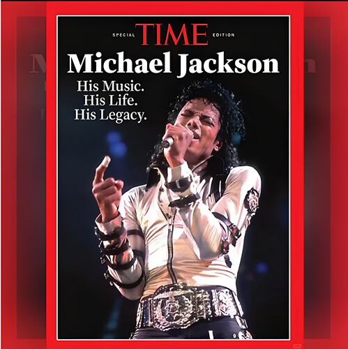 TIME亚洲版MJ特刊 迈克尔·杰克逊 他的音乐 他的传奇人生 michael jackson