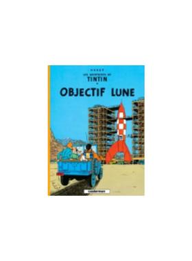 丁丁历险记16：奔向月球 Les aventures de Tintin, Vol. 16. Objectif Lune 法语版 新华正版 原版书进口法文书励志法文小说法语