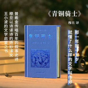 【穆旦译本】青铜骑士：普希金叙事诗选集  镜与光·大师经典译丛 高加索的俘虏+强盗兄弟+波尔塔瓦+青铜骑士 俄国诗歌