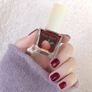 新款指甲油国风免考快干可撕拉持久无异味学生美甲店水性甲油批发