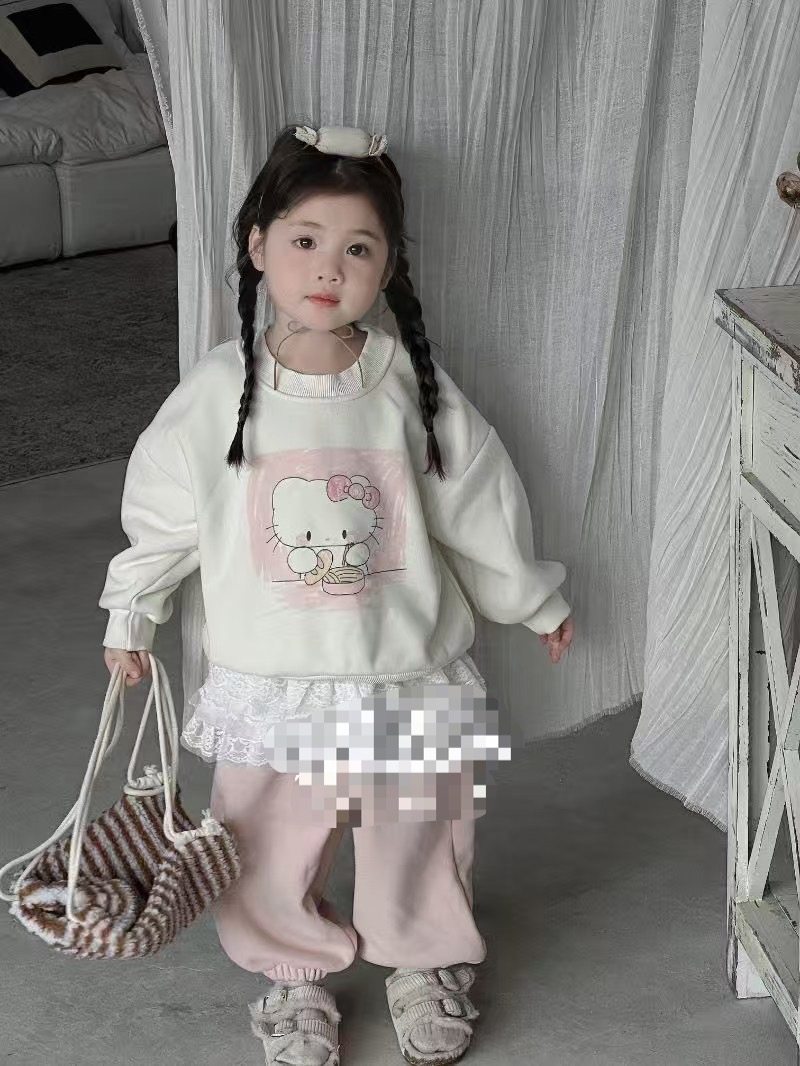 2026新款女童儿童洋气时髦卫衣套装加绒加厚保暖潮,童装/婴儿装/亲子装,儿童运动套装,淘宝优惠券,粉丝福利购,淘宝优惠卷