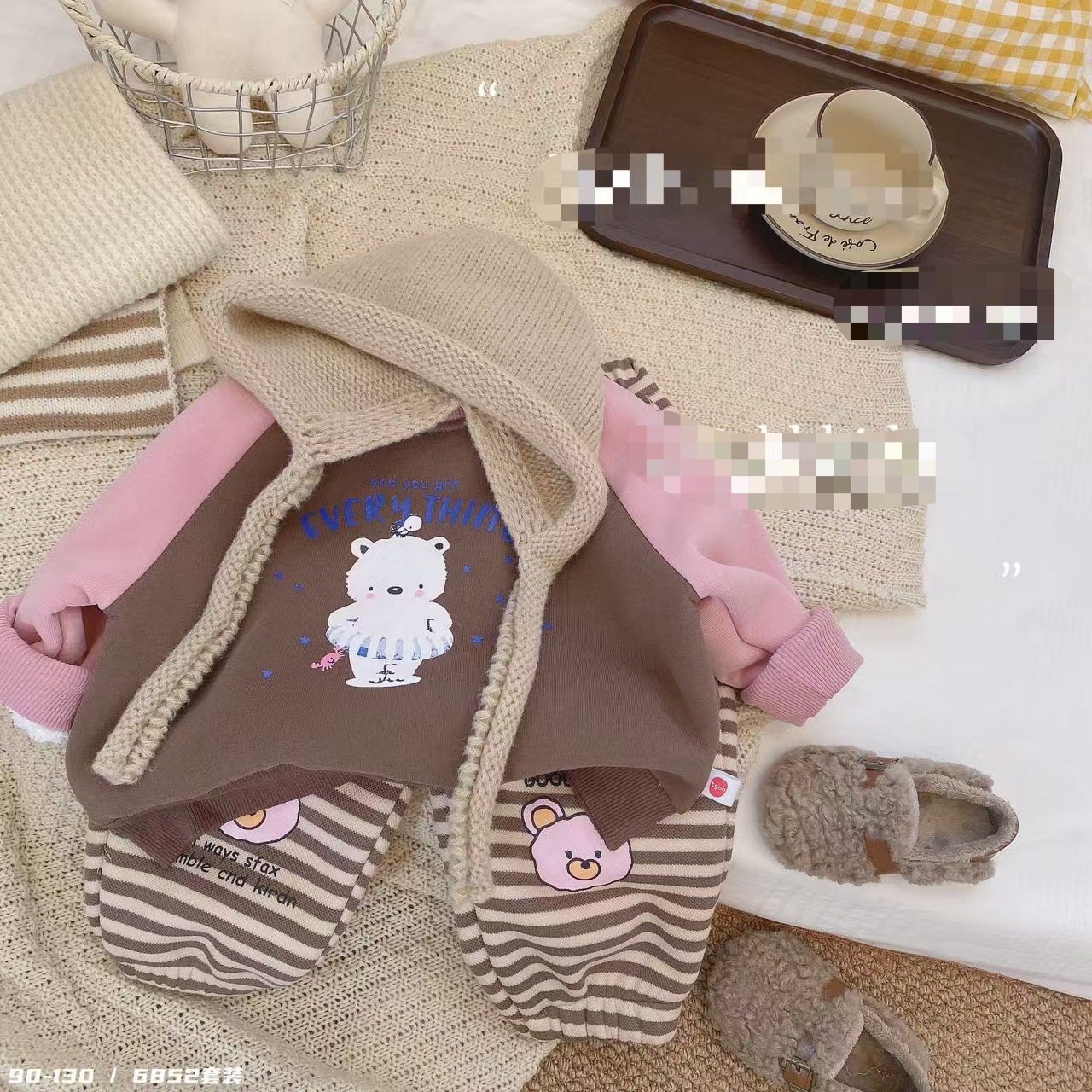 2026新款女童儿童洋气时髦卫衣套装加绒加厚保暖潮,童装/婴儿装/亲子装,儿童运动套装,淘宝优惠券,粉丝福利购,淘宝优惠卷