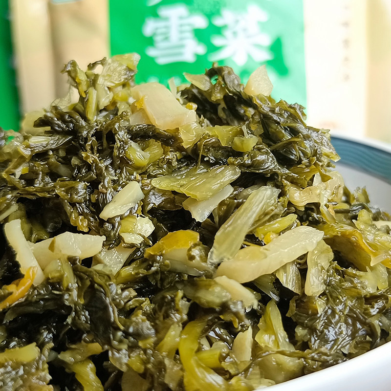 宁波特产邱隘美味雪菜咸菜正宗袋装下饭菜雪里蕻150g*10袋小包装