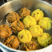 健康早餐半成品 东泉玉米红枣糕速食速冻食品糕点心 黑糖红枣发糕