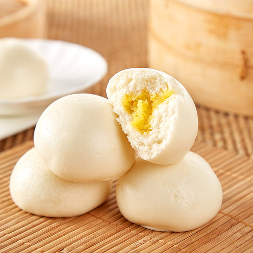 奶黄包925g袋装儿童广式早餐包子