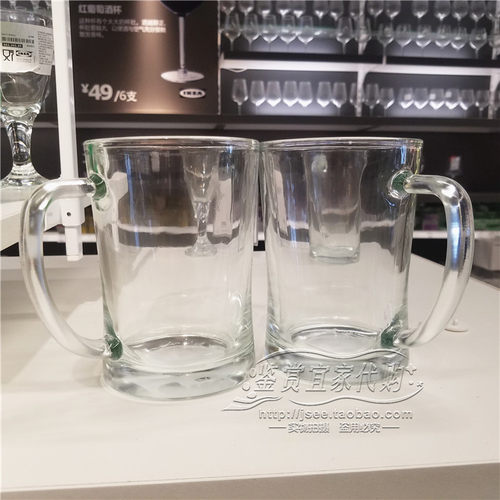 玻璃杯水杯欧式创意玻璃啤酒杯