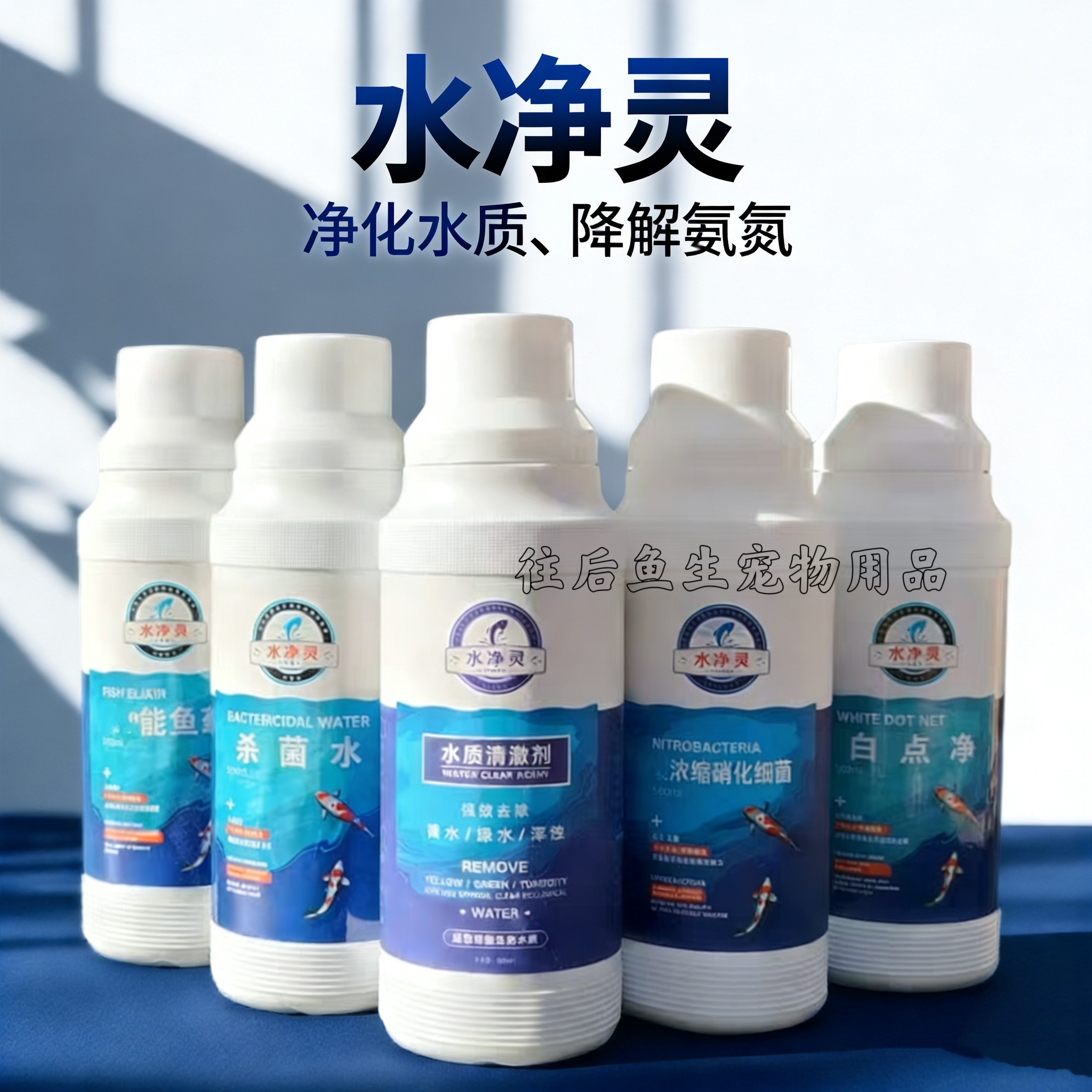 水净灵净水剂硝化细菌杀菌水甲基硝化细菌