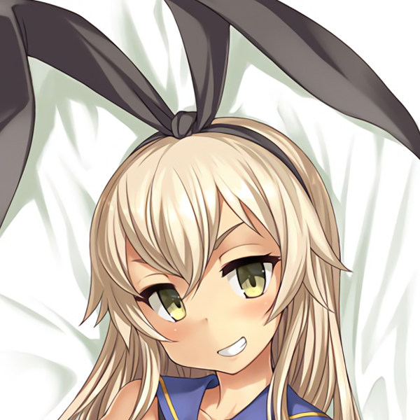 舰队collection 岛风动漫抱枕 等身长抱枕靠垫 枕头枕套 礼物定制