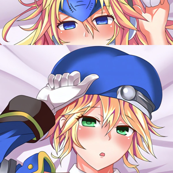 苍翼默示录blazblue 诺爱尔梵米利昂动漫抱枕 等身长抱枕头套靠垫