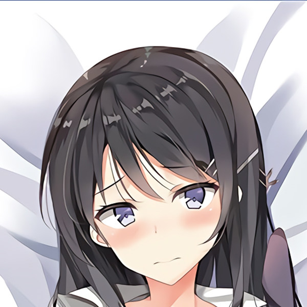 青春猪头少年不会梦到兔女郎学姐 樱岛麻衣动漫等身长抱枕头靠垫