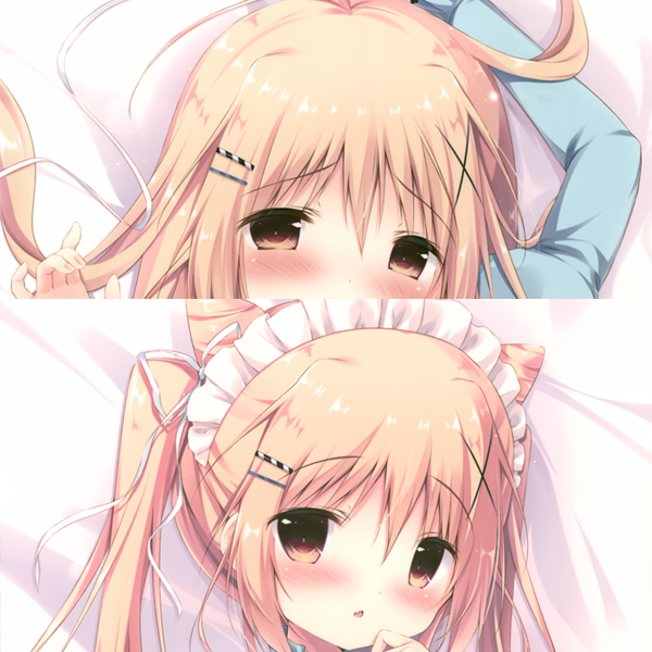 动漫等身头套长抱枕