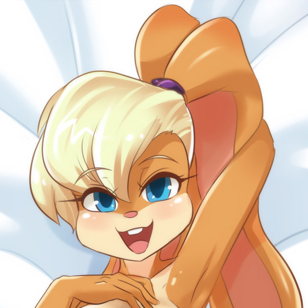 空中大灌篮 罗拉兔 lola bunny动漫抱枕 等身长抱枕头套靠垫定制