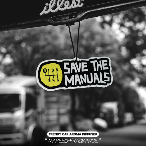 Save The Manuals拯救手动挡香片 6MT手波车改装车后视镜车载香片