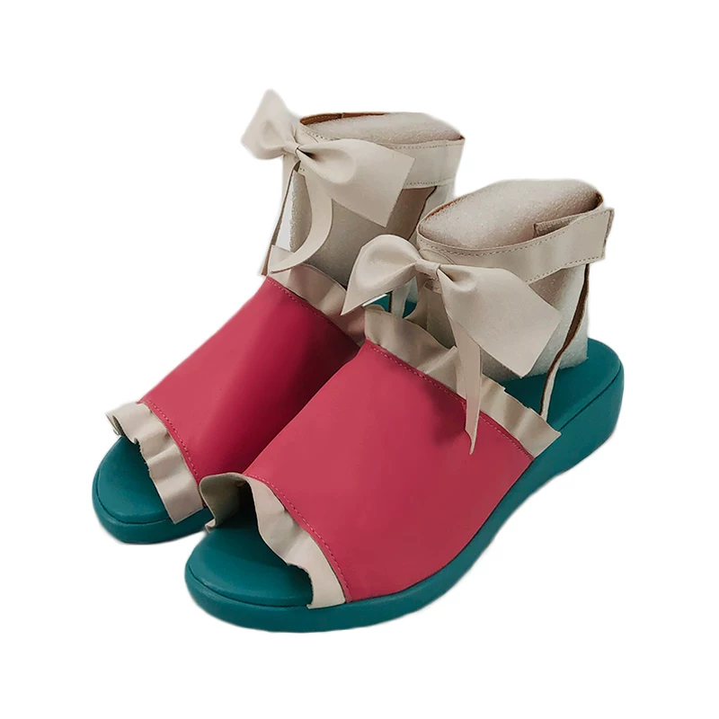 174 Dating Battle Four Cosa Shoes COSPLAY Мужской выставки создано для демонстрации двухмерной выступательной обуви