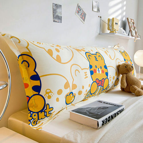 冲量双人情侣婚庆长款枕头套