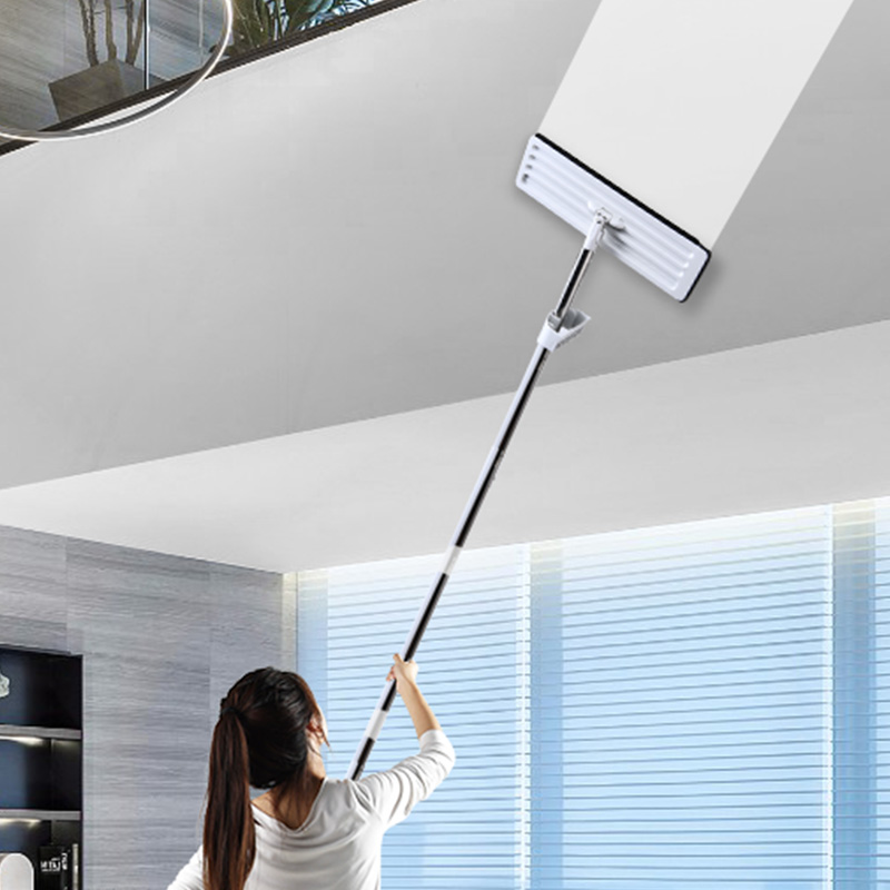 免手洗大扫除拖把天花板清洁神器擦墙面瓷砖玻璃打扫屋顶棚加长杆