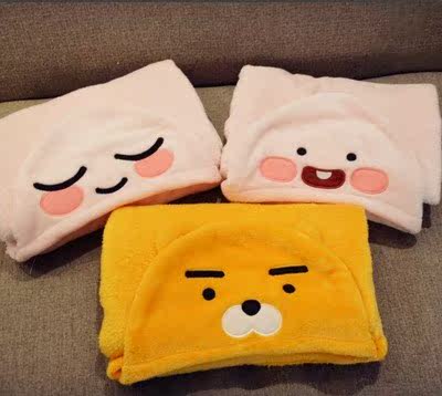 【1件包邮】kakao卡考Ryan屁桃披风懒人毯子午睡办公室保暖空调毯|ruв категории постельные принадлежности, досуг одеяло/одеяло/одеяло - от Buy2taobao.com для оказания профессиональной услуги покупки агента Taobao