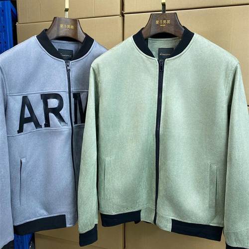 实体店高品质夹克衫百搭配帽衫帅