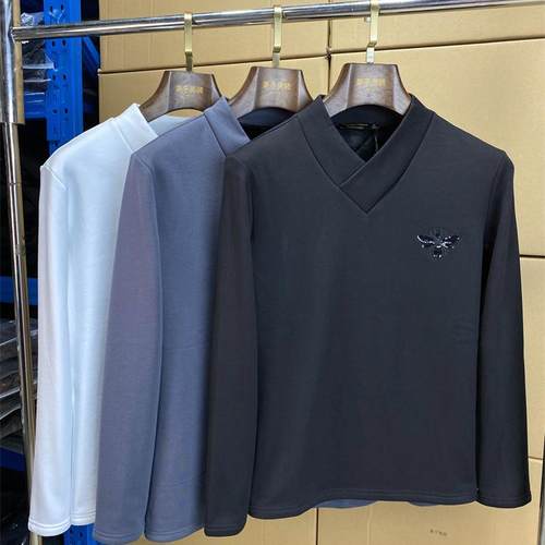 长袖T恤衫休闲百搭加绒