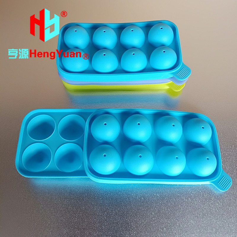 8连硅胶棒棒糖模具 翻糖巧克力模具 DIY糖果布丁纸棒棍子烘焙工具